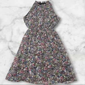 H&M Floral Woman's Sleeveless Dress Size 4-  B74